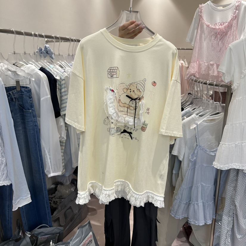 MIMME/LOOKK韓國直郵實拍女裝新品26春夏職業時尚人氣T恤MIMME/LOOKKT恤圖色3