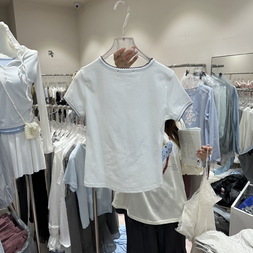 MIMME/LOOKK韓國東大門代購女士新款熱賣26春夏人氣時尚T恤MIMME/LOOKKT恤