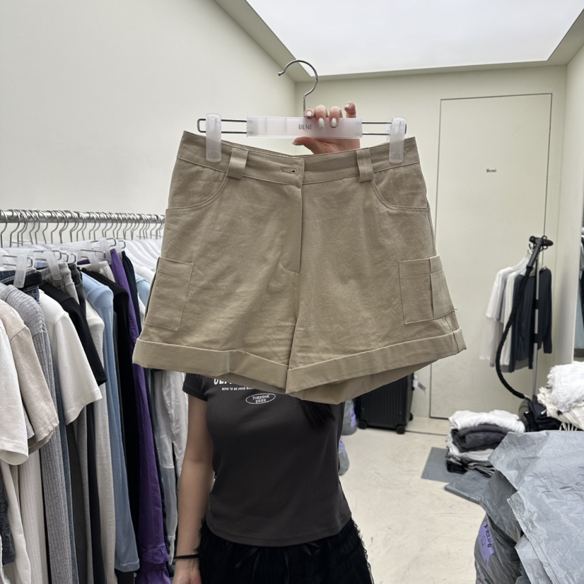 BENE韓國代購女士新品人氣熱賣26春夏時尚推薦職業休閑短褲BENE短褲圖色3