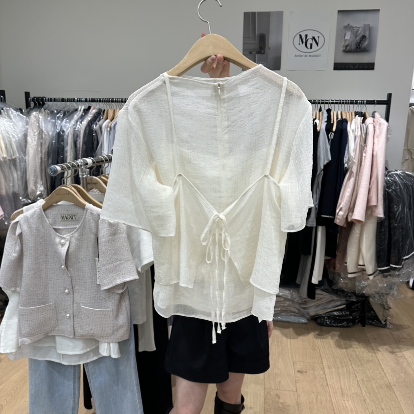 M.G.N韓國東大門直郵女裝新款職業26春夏套裝兩件套套裝MAGNET套裝