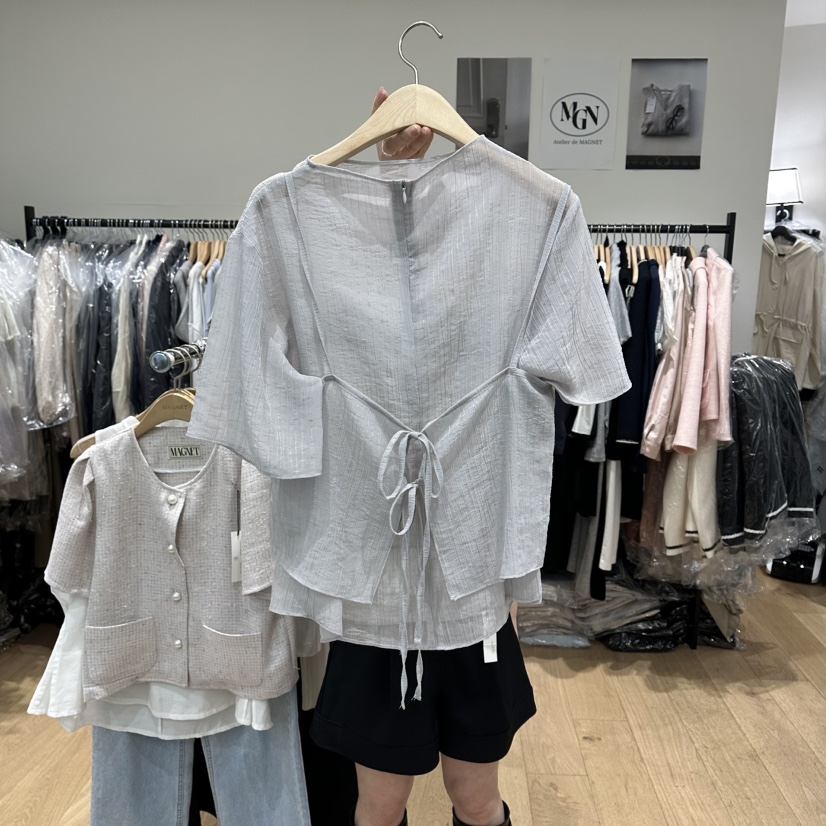 M.G.N韓國東大門直郵女裝新款職業26春夏套裝兩件套套裝MAGNET套裝