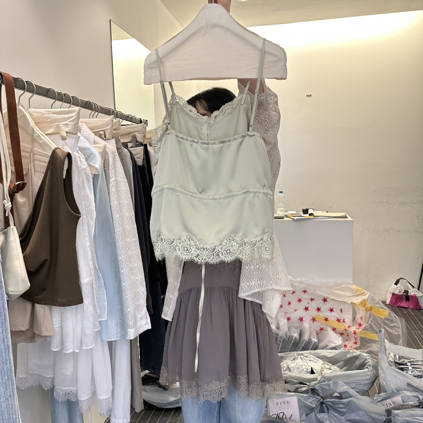 FIND-P韓國東大門代購女裝新品26春夏推薦職業時尚吊帶背心FIND-P吊帶/背心