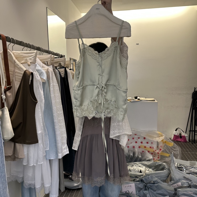 FIND-P韓國東大門代購女裝新品26春夏推薦職業時尚吊帶背心FIND-P吊帶/背心圖色1