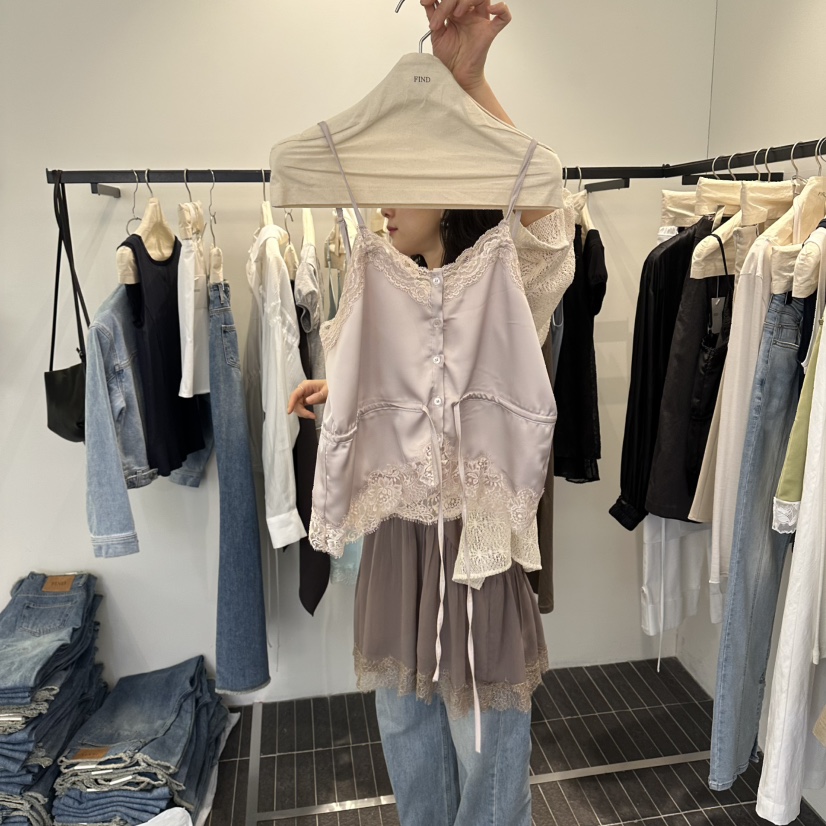 FIND-P韓國東大門代購女裝新品26春夏推薦職業時尚吊帶背心FIND-P吊帶/背心圖色5