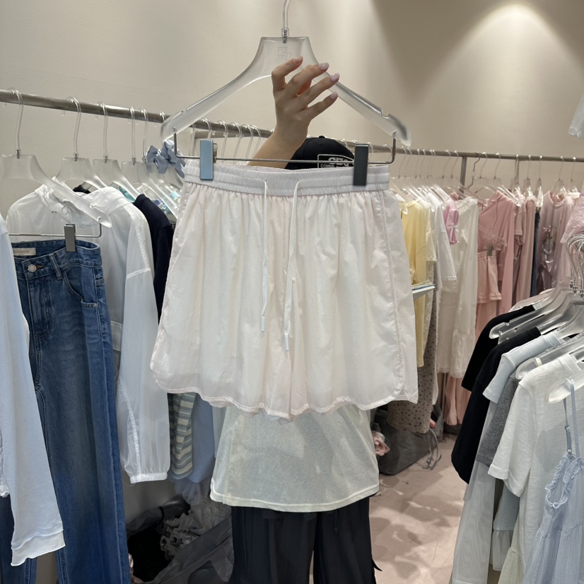 MIMME/LOOKK韓國直郵實拍女士新品推薦熱賣休閑職業短褲MIMME/LOOKK短褲圖色2粉色