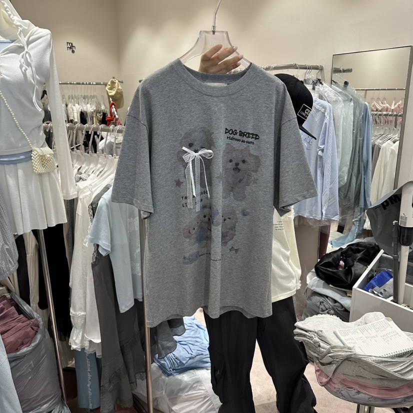 MIMME/LOOKK韓國直郵女裝新品時尚推薦26春夏人氣熱賣T恤MIMME/LOOKKT恤圖色3