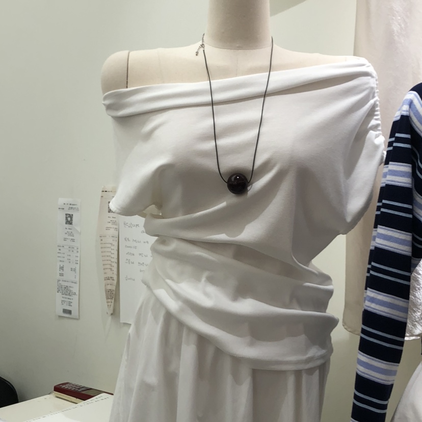 BY BOMI韓國東大門直郵女裝新品推薦人氣休閑熱賣職業T恤BY BOMIT恤圖色1