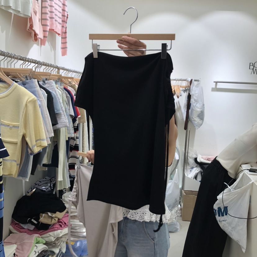 BY BOMI韓國東大門直郵女裝新品推薦人氣休閑熱賣職業T恤BY BOMIT恤圖色3