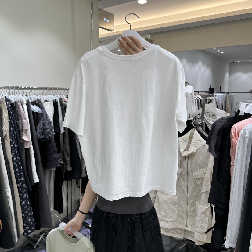 BENE韓國直郵女士新款人氣熱賣職業休閑時尚26春夏推薦T恤BENET恤