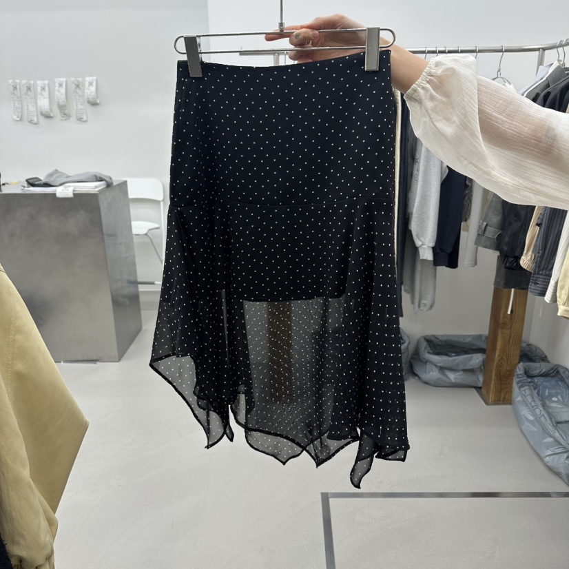 ENHANCE韓國代購女裝新品休閑時尚推薦熱賣26春夏職業長裙ENHANCE/HOPESMORE長裙圖色2