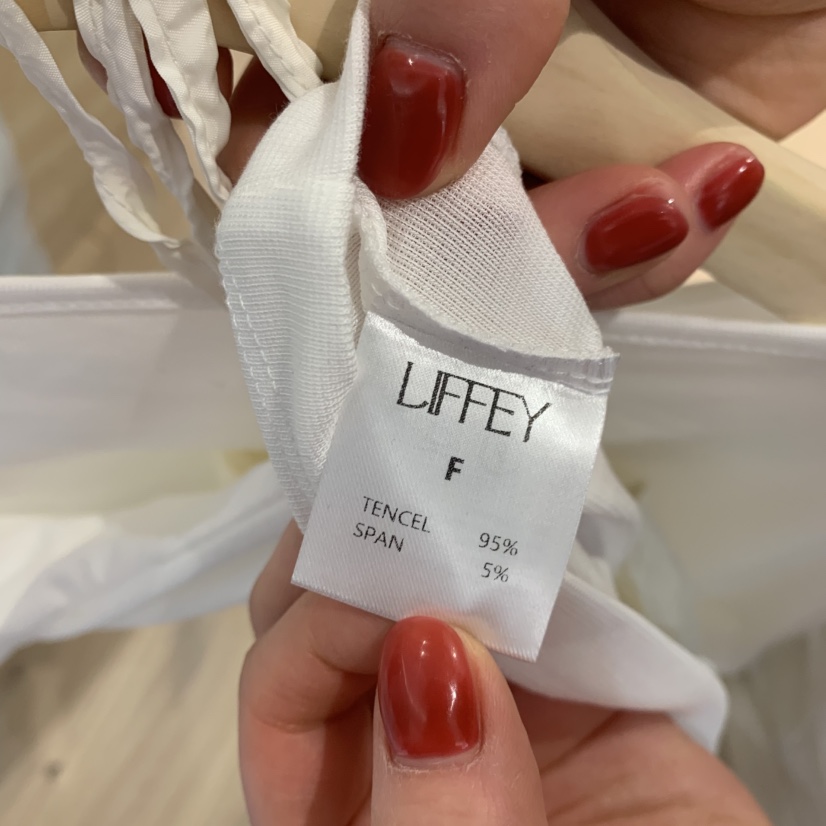 LIFFEY韓國東大門代購女裝新品推薦職業休閑26春夏T恤船領LIFFEYT恤