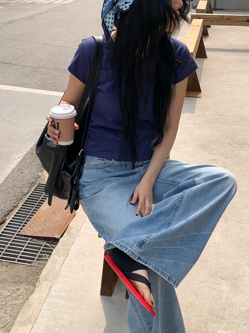 RIDGE-P韓國代購女裝新款人氣推薦職業時尚26春夏休閑T恤RIDGE-PT恤