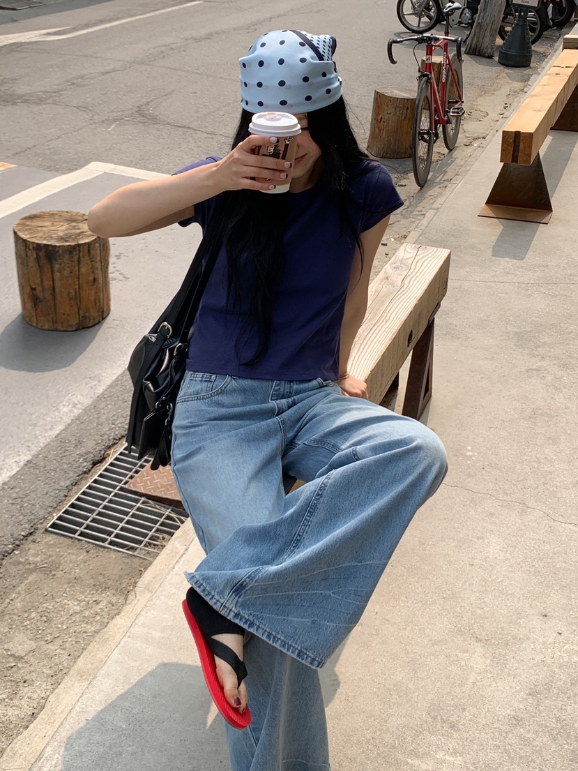 RIDGE-P韓國代購女裝新款人氣推薦職業時尚26春夏休閑T恤RIDGE-PT恤