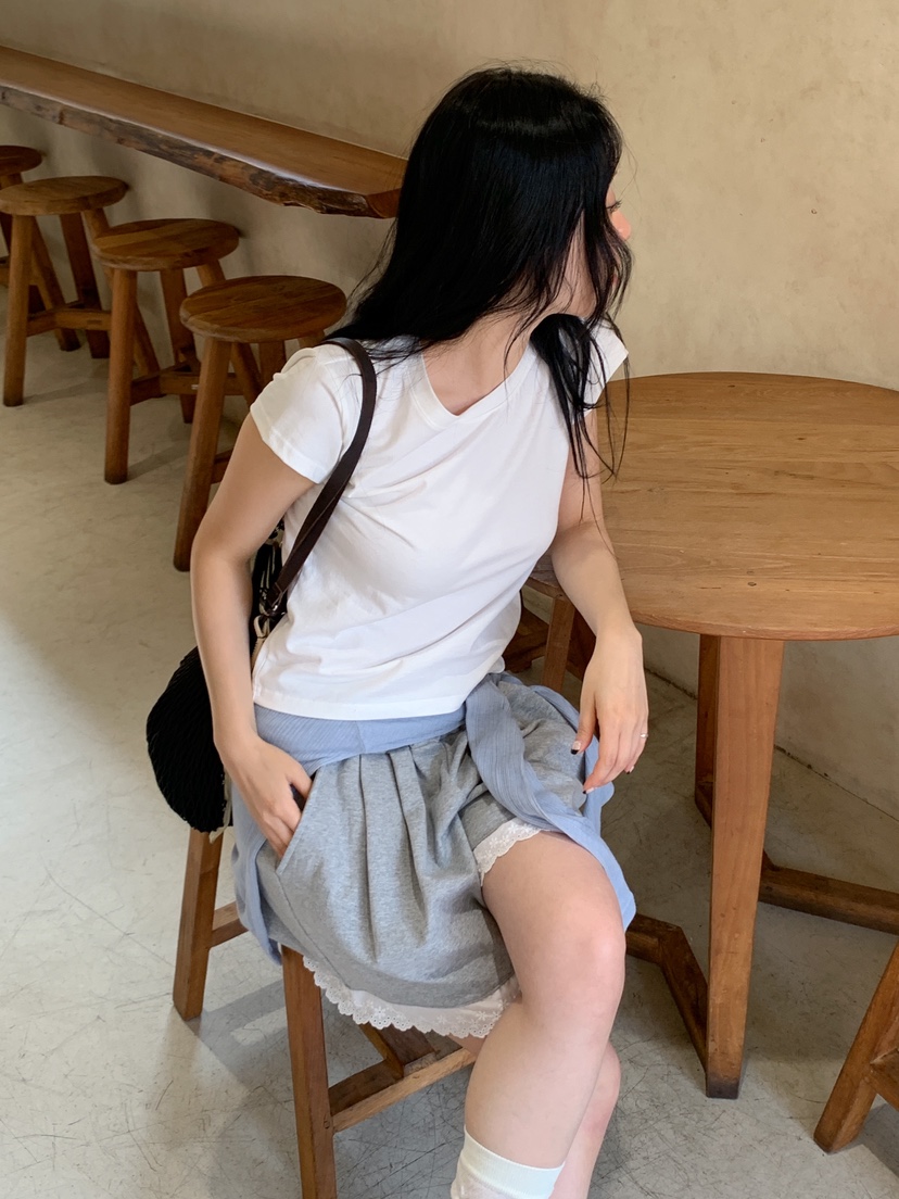 RIDGE-P韓國代購女裝新款人氣推薦職業時尚26春夏休閑T恤RIDGE-PT恤