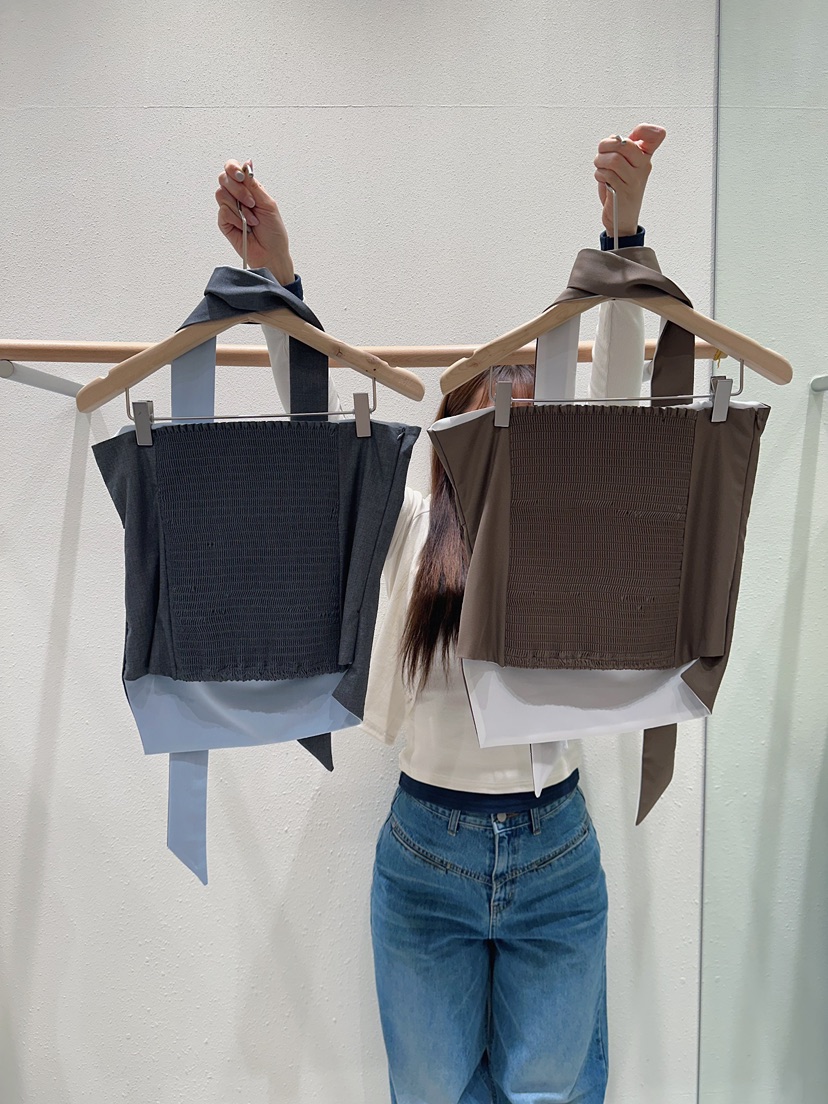 MARKE-P韓國代購女士新款推薦人氣職業26春夏吊帶背心含領帶MARKE-P吊帶/背心