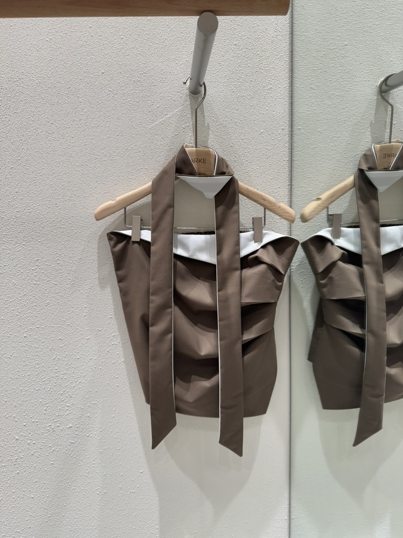 MARKE-P韓國代購女士新款推薦人氣職業26春夏吊帶背心含領帶MARKE-P吊帶/背心圖色2