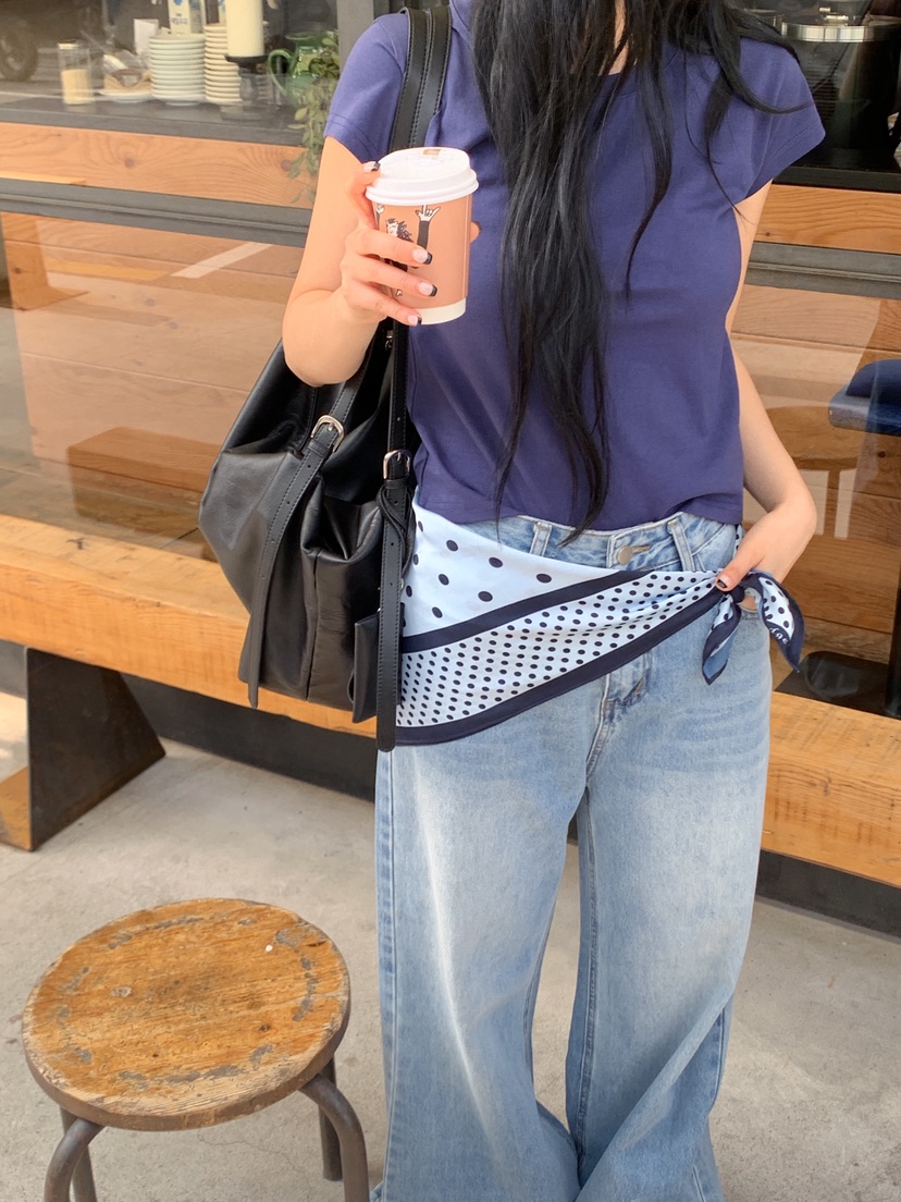 RIDGE-P韓國直郵實拍女士新品推薦時尚26春夏圍巾披肩圍巾RIDGE-P圍巾/披肩