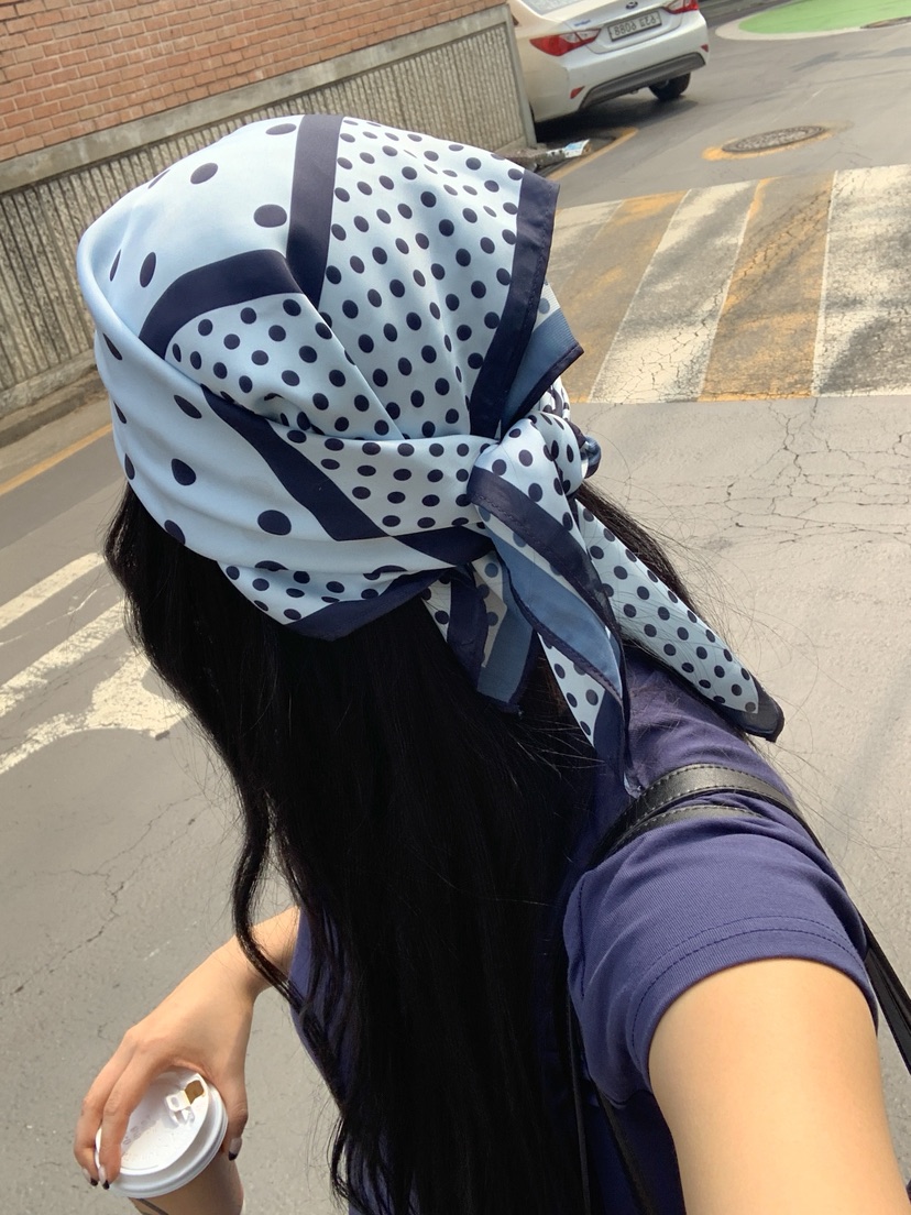 RIDGE-P韓國直郵實拍女士新品推薦時尚26春夏圍巾披肩圍巾RIDGE-P圍巾/披肩