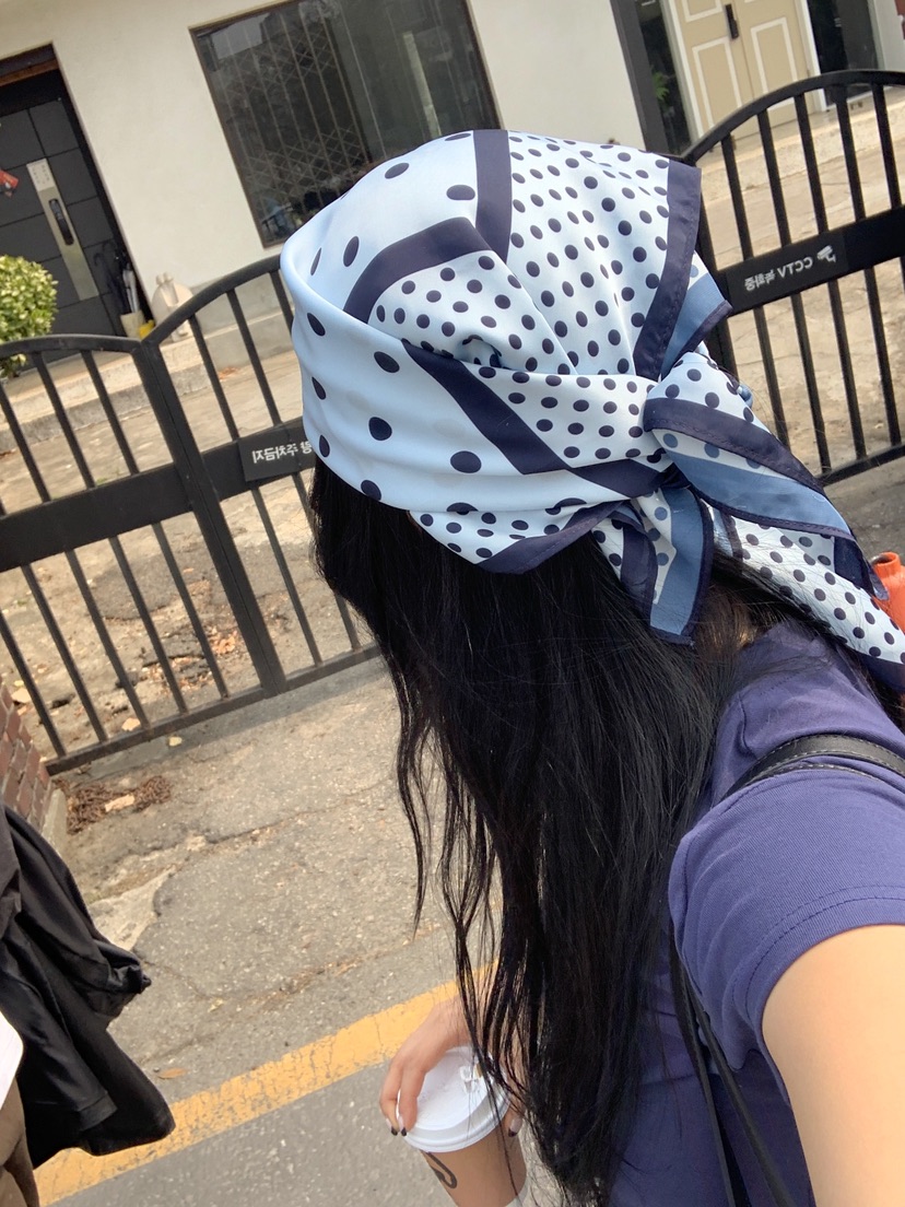 RIDGE-P韓國直郵實拍女士新品推薦時尚26春夏圍巾披肩圍巾RIDGE-P圍巾/披肩