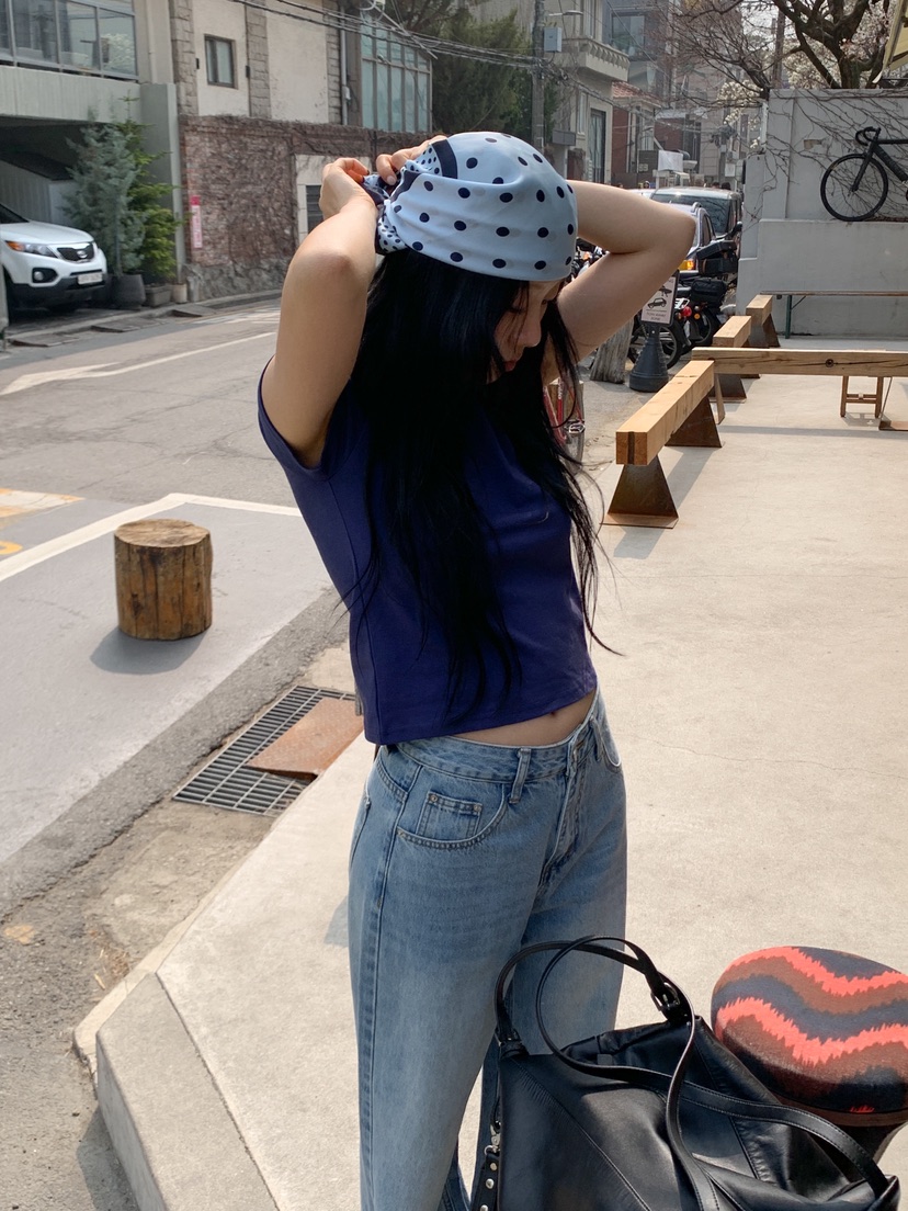 RIDGE-P韓國直郵實拍女士新品推薦時尚26春夏圍巾披肩圍巾RIDGE-P圍巾/披肩