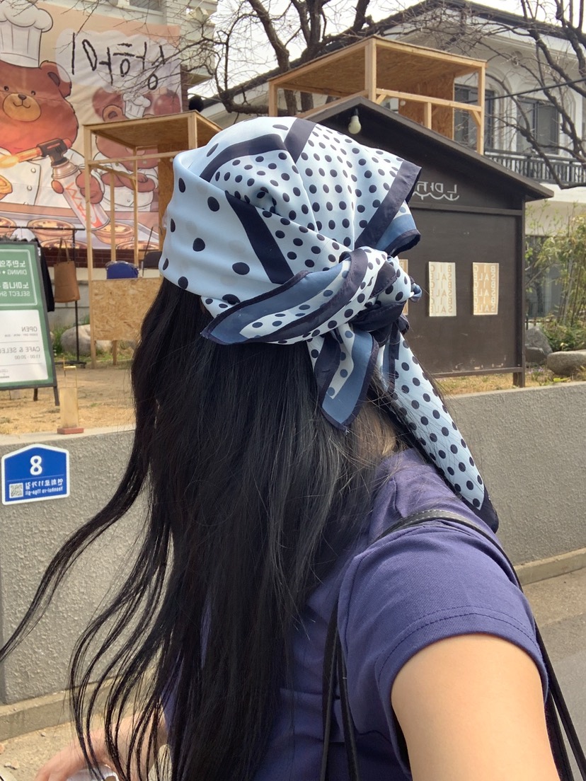 RIDGE-P韓國直郵實拍女士新品推薦時尚26春夏圍巾披肩圍巾RIDGE-P圍巾/披肩