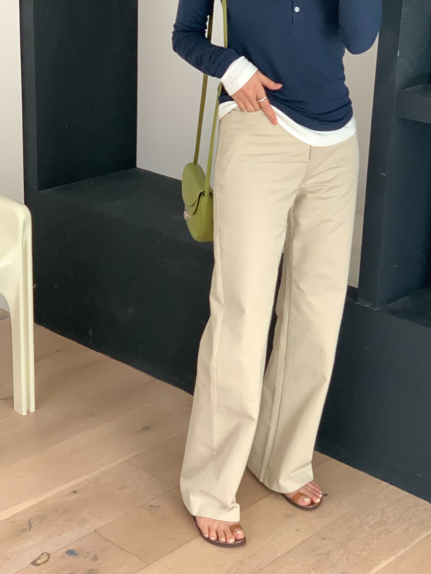 TONEOF/ARRICCHISI韓國直郵女裝新品時尚休閑26春夏牛仔褲OHEN牛仔褲圖色2