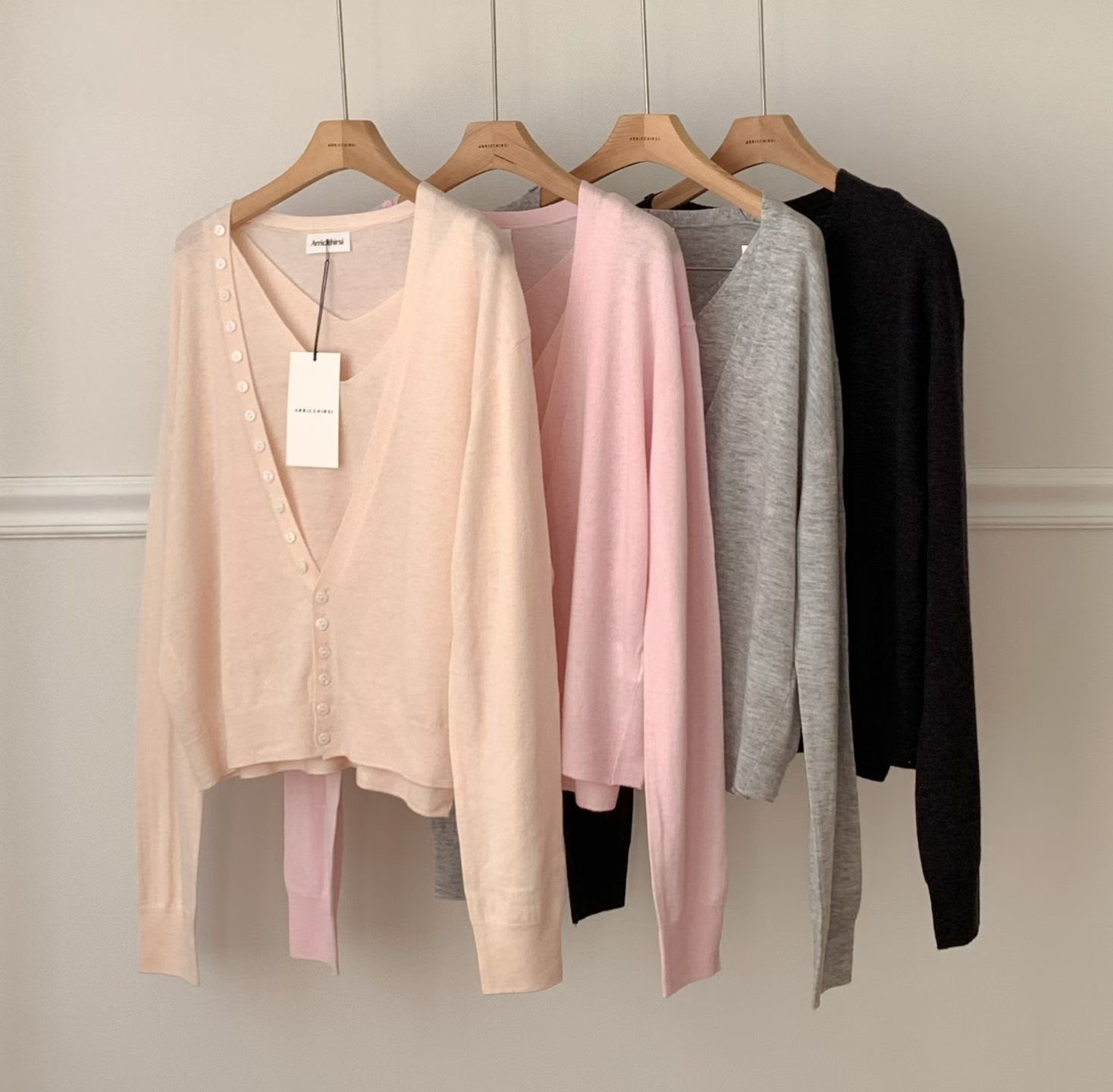 TONEOF/ARRICCHISI韓國直郵女士新品休閑推薦職業時尚套裝OHEN套裝圖色4左四色