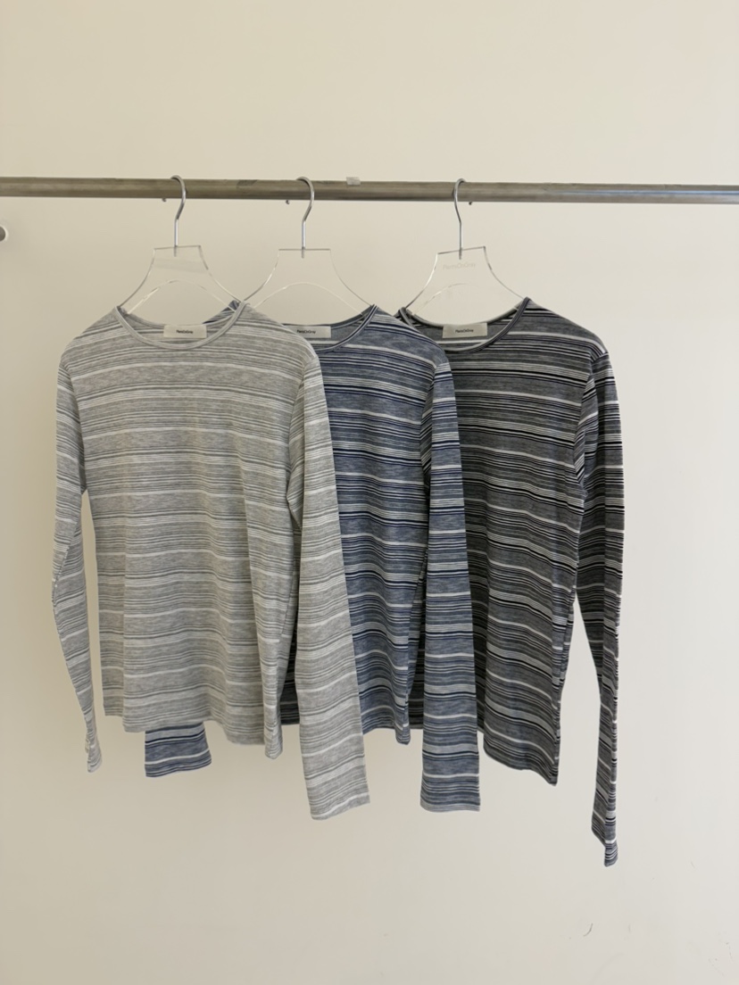 PLANTS ON GRAY韓國東大門直郵女裝新款時尚職業長袖T恤PLANTS ON GRAY長袖T恤