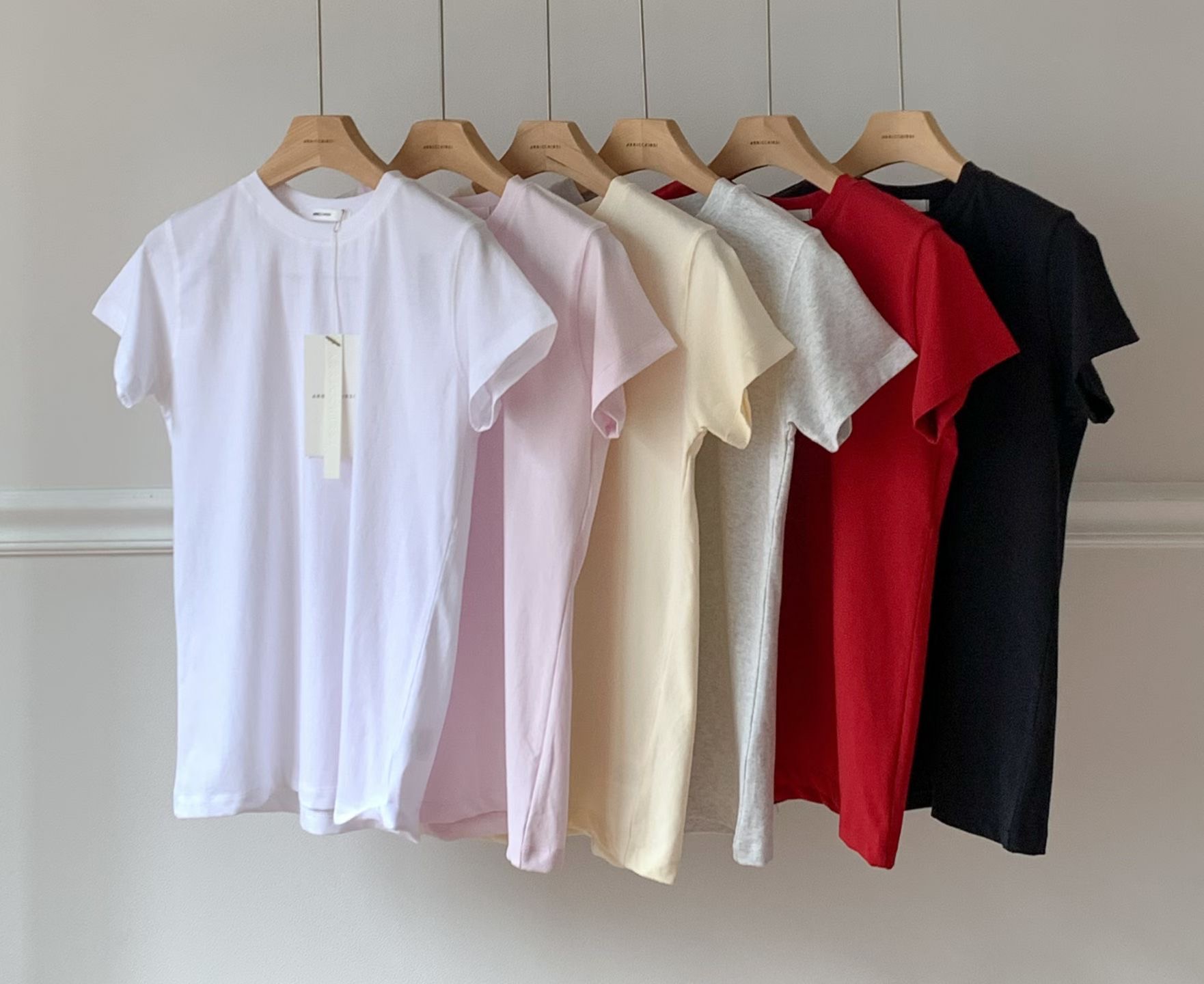 TONEOF/ARRICCHISI韓國直郵女裝新品推薦職業熱賣時尚T恤OHENT恤圖色6左六色