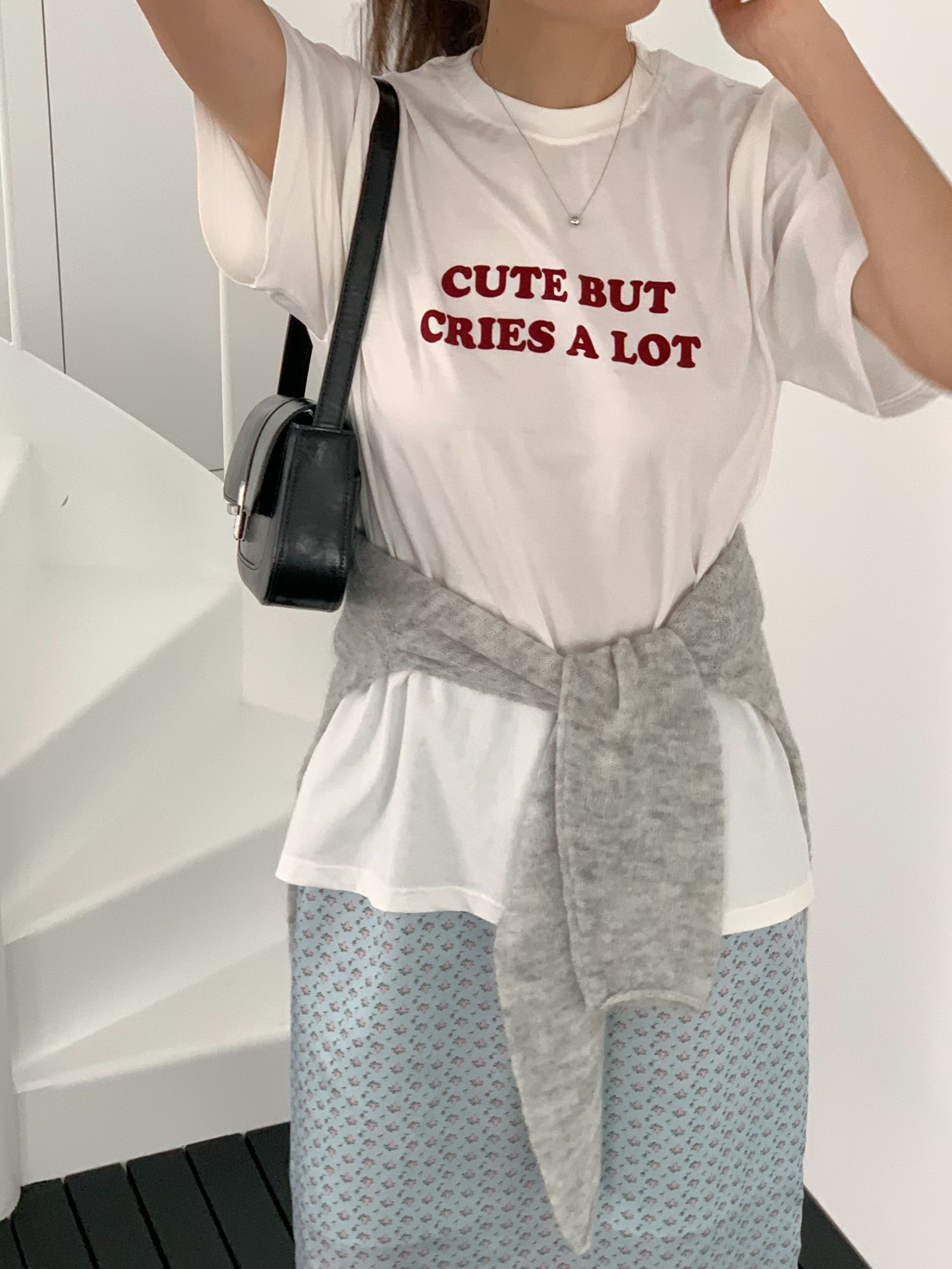 TONEOF/ARRICCHISI韓國直郵女士新款人氣休閑26春夏時尚T恤OHENT恤