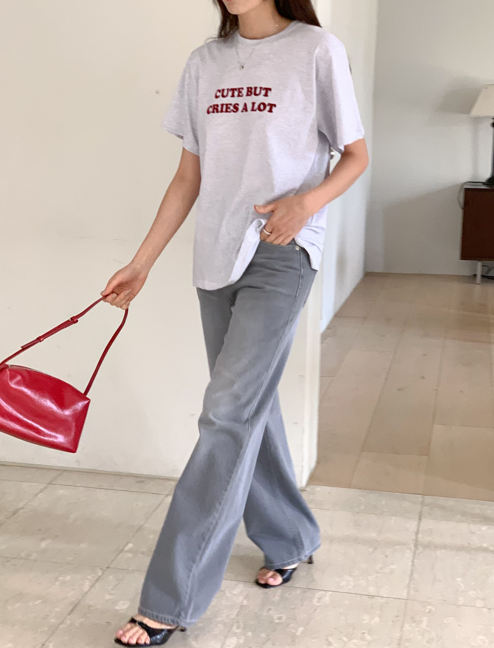 TONEOF/ARRICCHISI韓國直郵女士新款人氣休閑26春夏時尚T恤OHENT恤