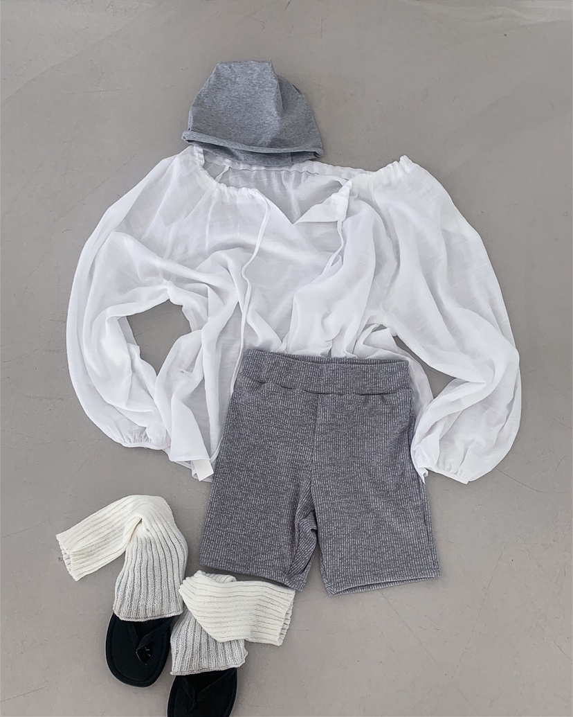 LIVE AID-P韓國代購女裝新品熱賣26春夏休閑襯衫蕾絲衫LIVE AID-P襯衫/蕾絲衫