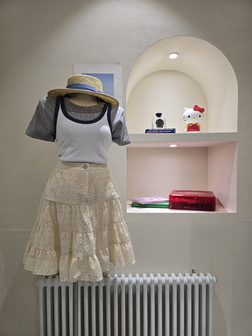 LIKEVAM韓國東大門直郵女裝新品人氣推薦時尚熱賣休閑短裙LIKEVAM短裙