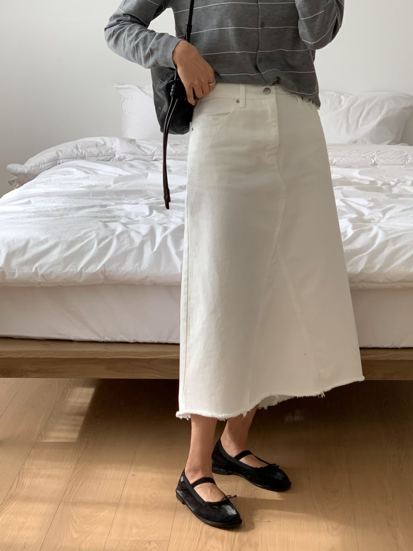 TONEOF/ARRICCHISI韓國東大門直郵女裝新品休閑熱賣長裙OHEN長裙圖色1