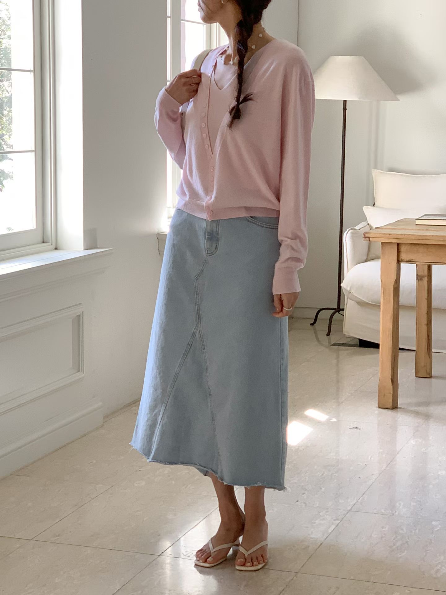 TONEOF/ARRICCHISI韓國東大門直郵女裝新品休閑熱賣長裙OHEN長裙圖色2