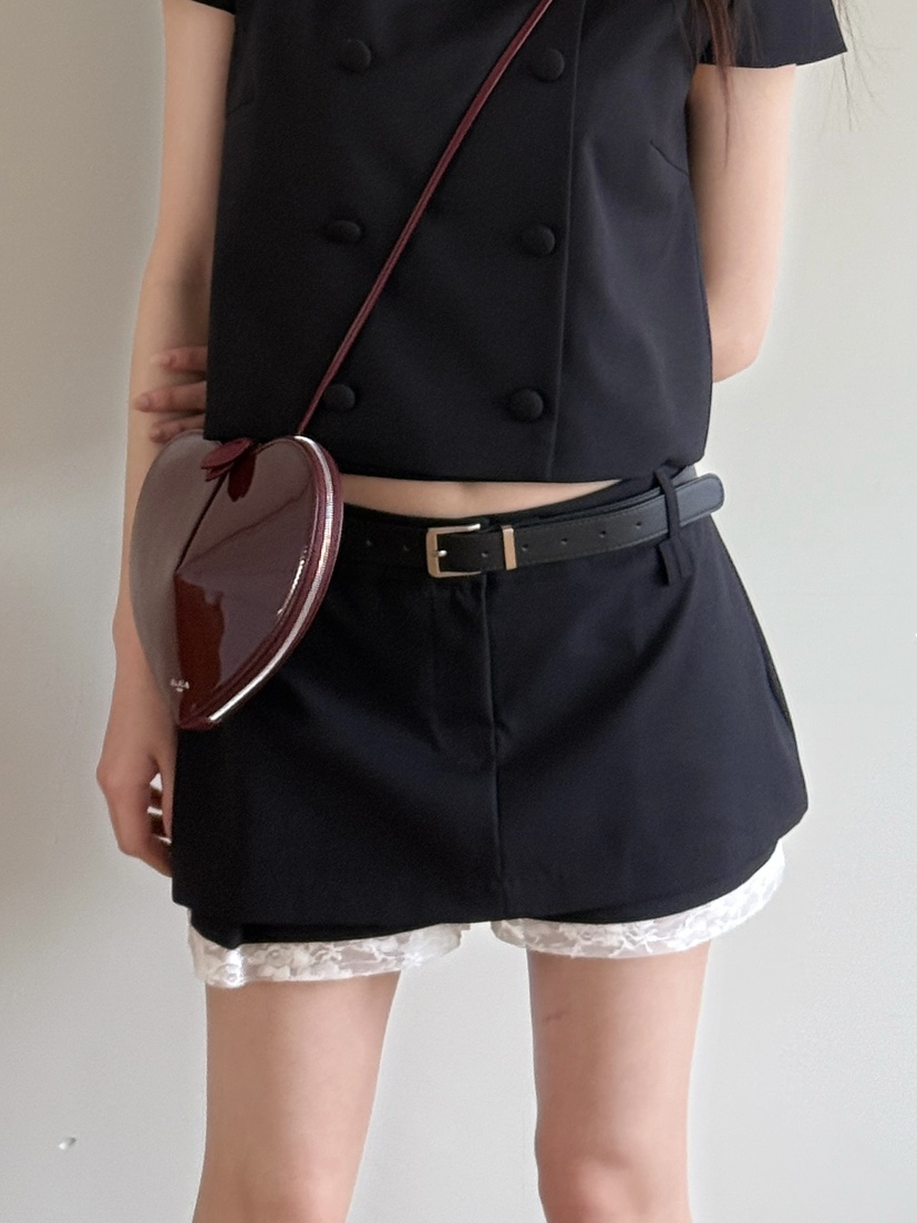 MARKE-P韓國東大門直郵女裝新品人氣職業裙褲不含腰帶蕾絲MARKE-P裙褲圖色1