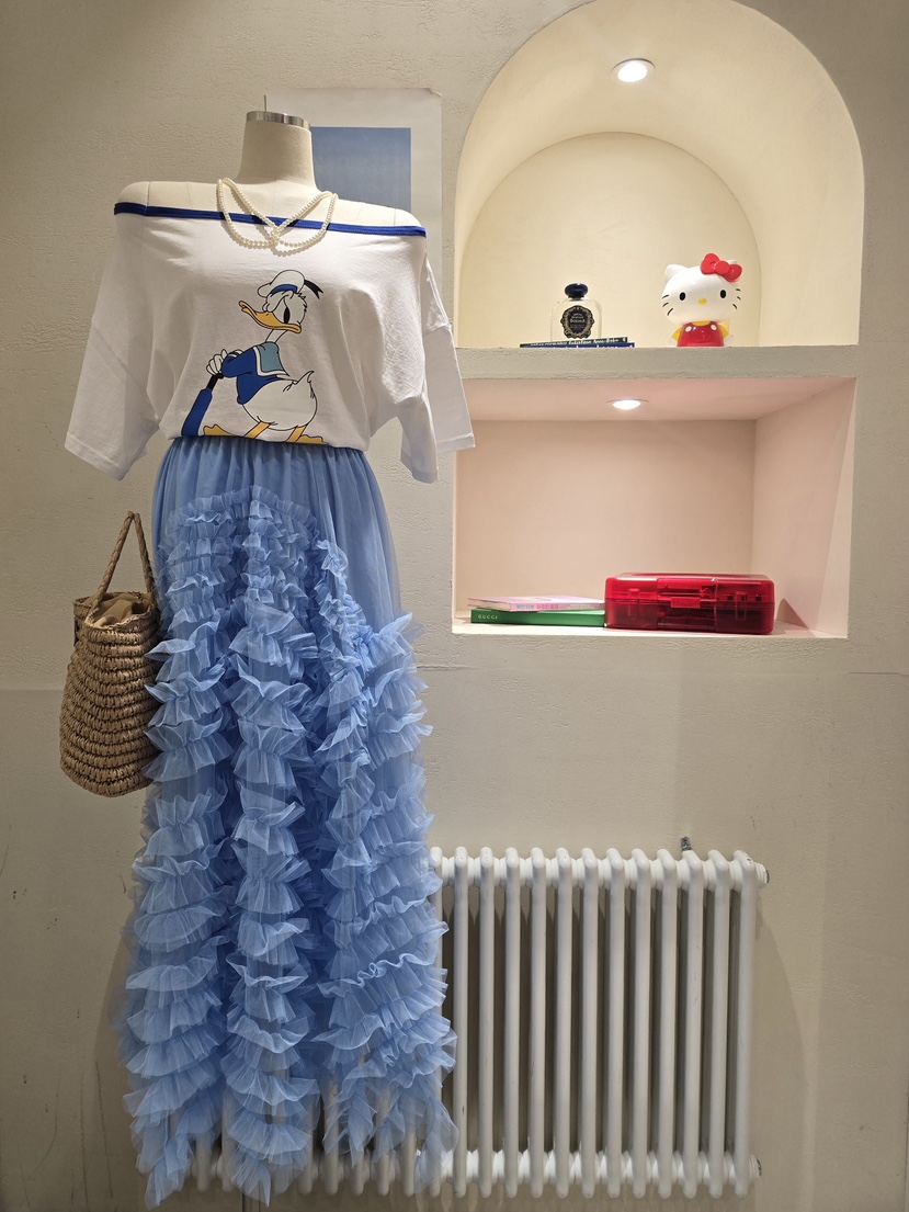 LIKEVAM韓國東大門代購女裝新款休閑26春夏時尚熱賣推薦T恤LIKEVAMT恤