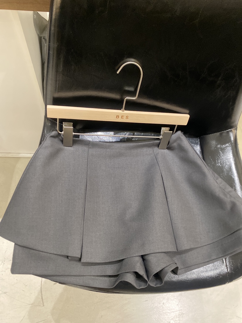 BES韓國直郵實拍女裝新品熱賣休閑時尚人氣26春夏裙褲雙層BES SEOUL裙褲圖色2