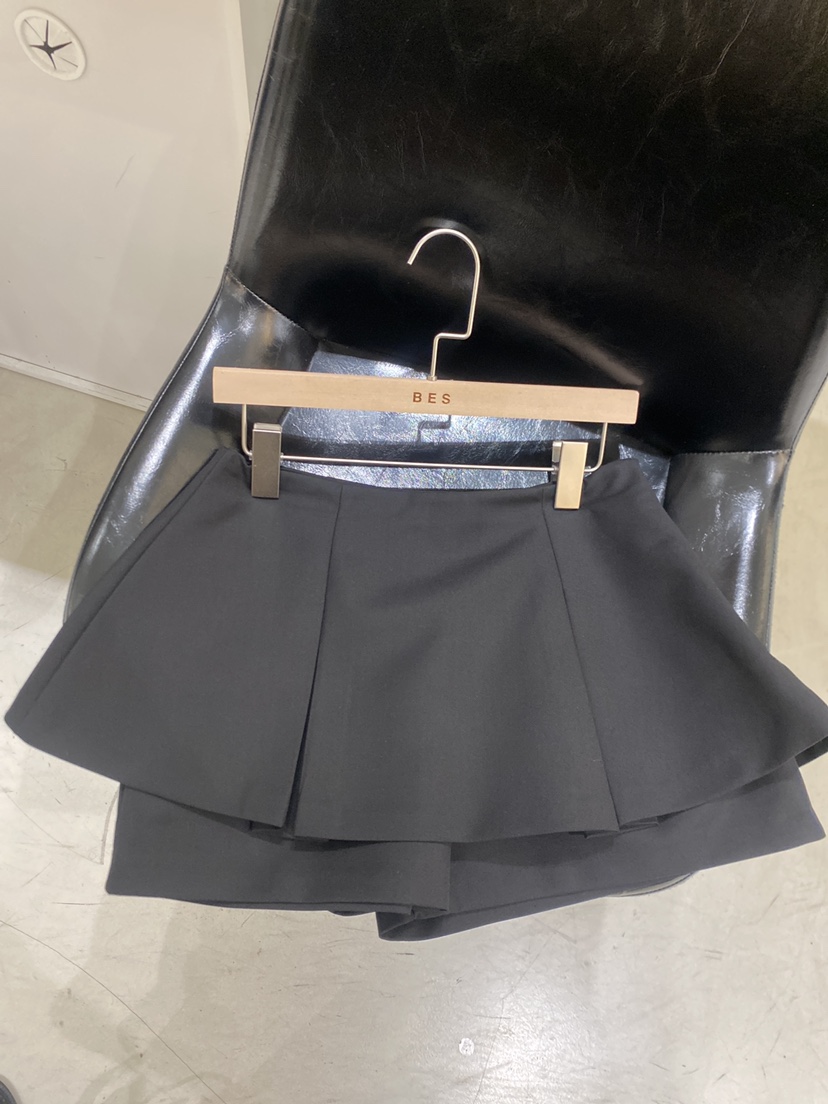 BES韓國直郵實拍女裝新品熱賣休閑時尚人氣26春夏裙褲雙層BES SEOUL裙褲圖色3