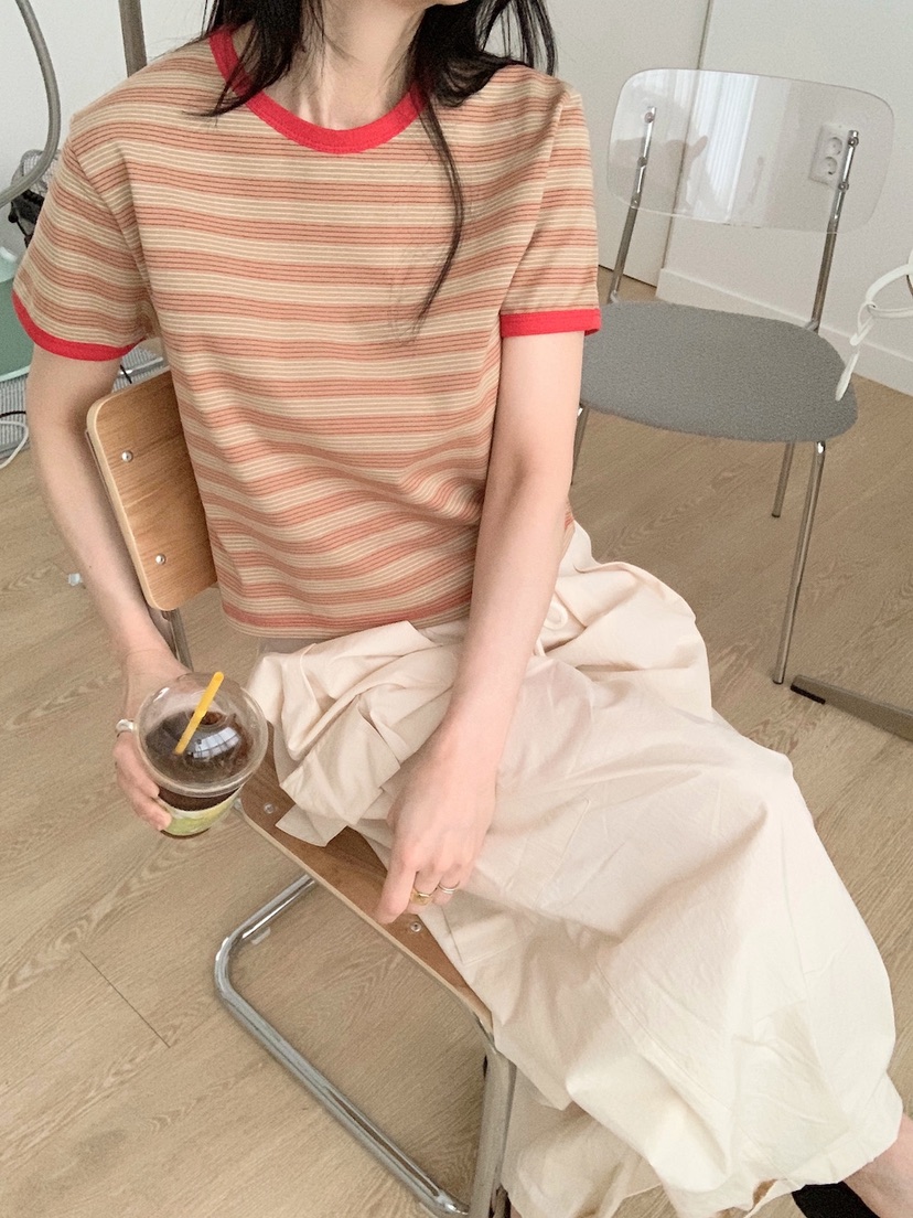 PLANTS ON GRAY韓國直郵實拍女裝新品推薦熱賣26春夏T恤PLANTS ON GRAYT恤