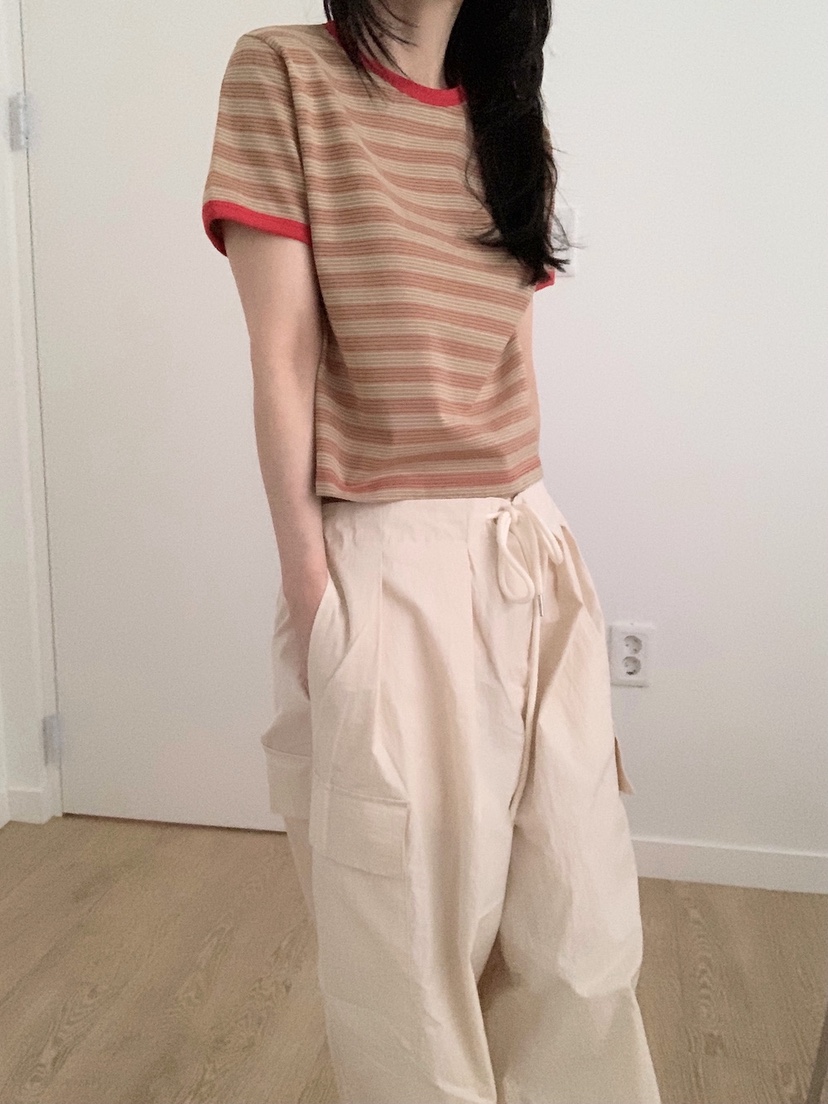 PLANTS ON GRAY韓國直郵實拍女裝新品推薦熱賣26春夏T恤PLANTS ON GRAYT恤