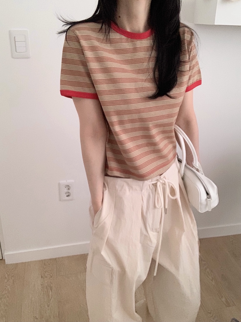 PLANTS ON GRAY韓國直郵實拍女裝新品推薦熱賣26春夏T恤PLANTS ON GRAYT恤