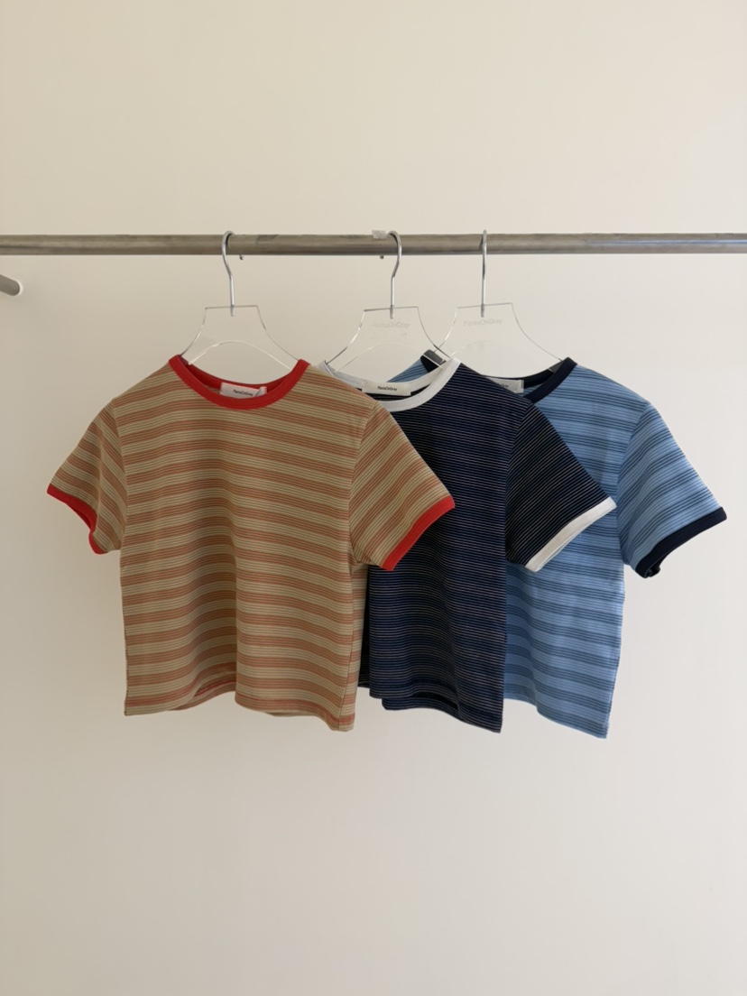 PLANTS ON GRAY韓國直郵實拍女裝新品推薦熱賣26春夏T恤PLANTS ON GRAYT恤