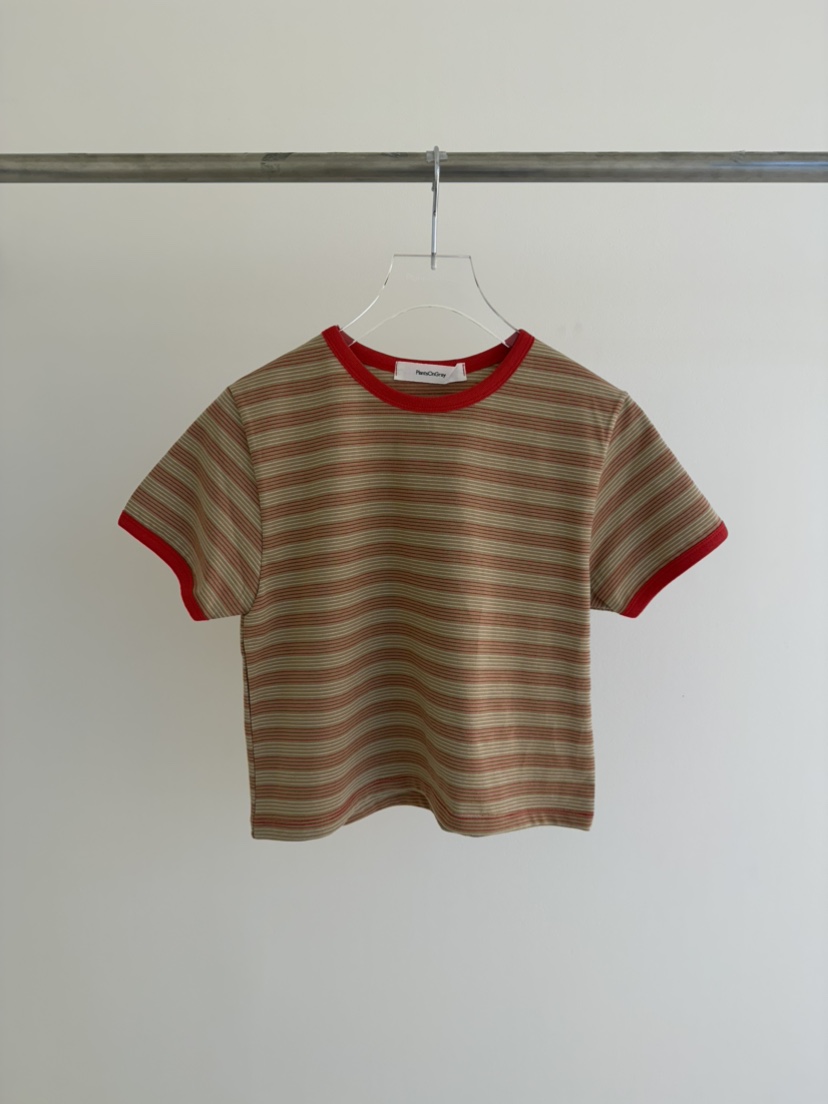 PLANTS ON GRAY韓國直郵實拍女裝新品推薦熱賣26春夏T恤PLANTS ON GRAYT恤