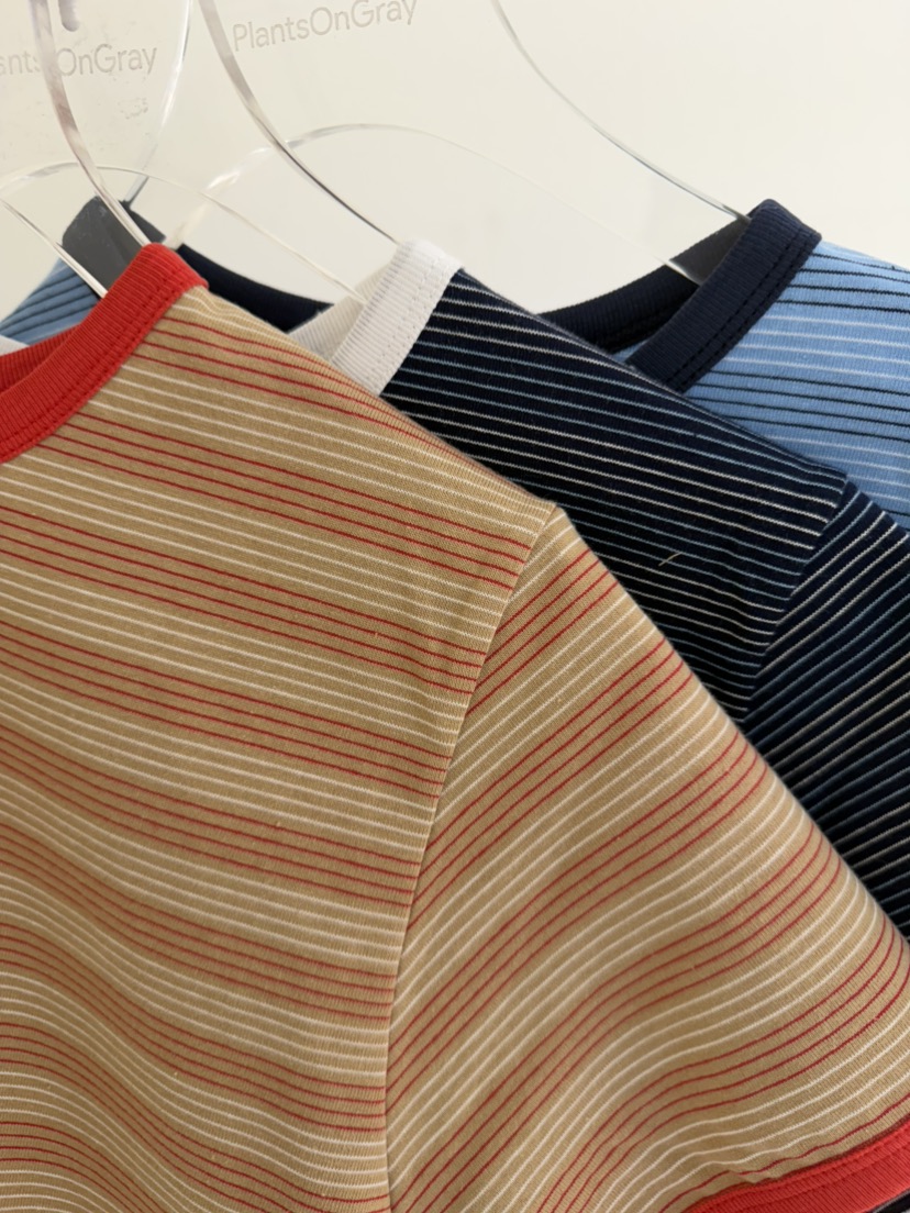 PLANTS ON GRAY韓國直郵實拍女裝新品推薦熱賣26春夏T恤PLANTS ON GRAYT恤