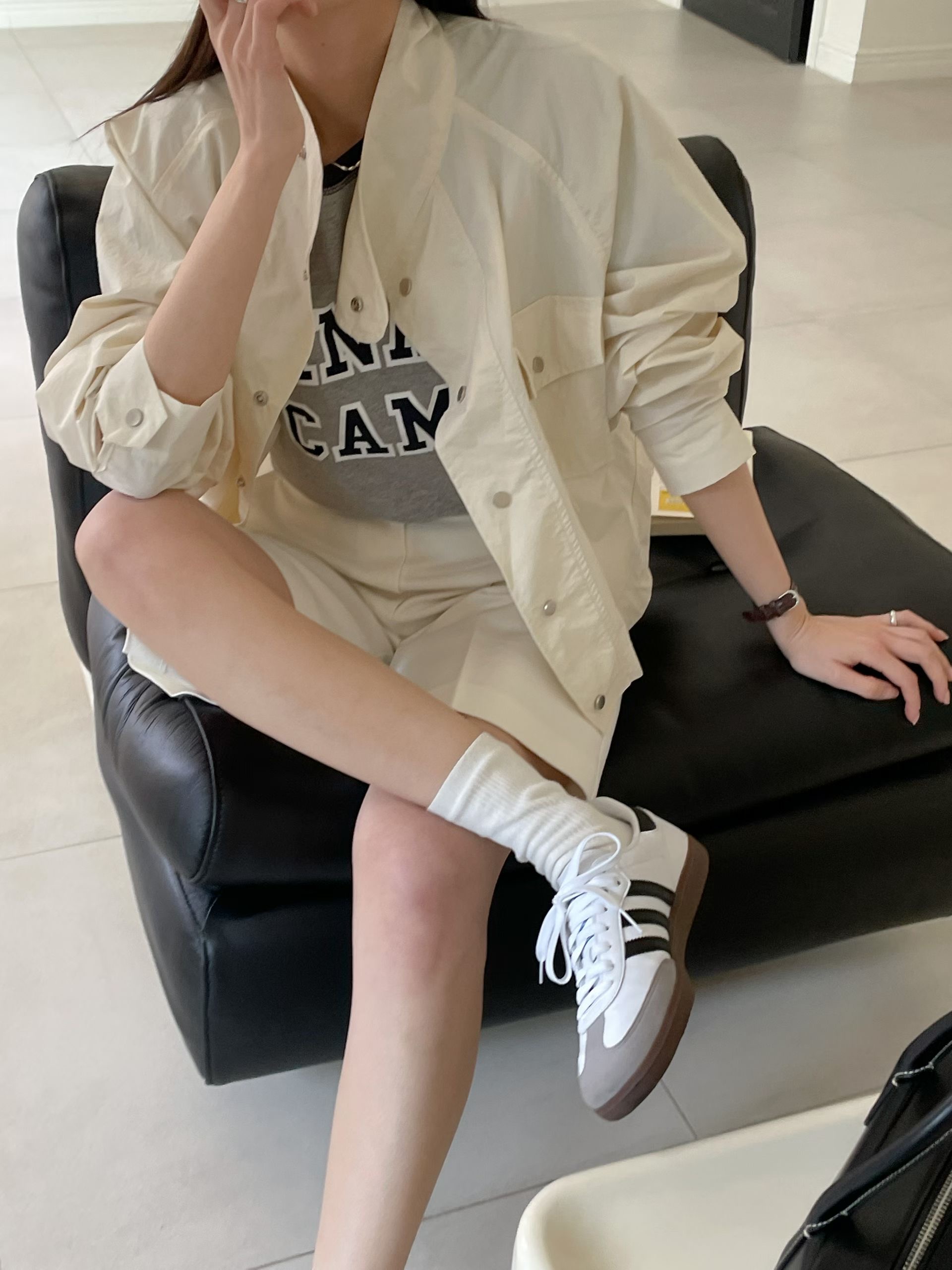 TONEOF/ARRICCHISI韓國代購女裝新品人氣熱賣休閑職業夾克OHEN夾克圖色2