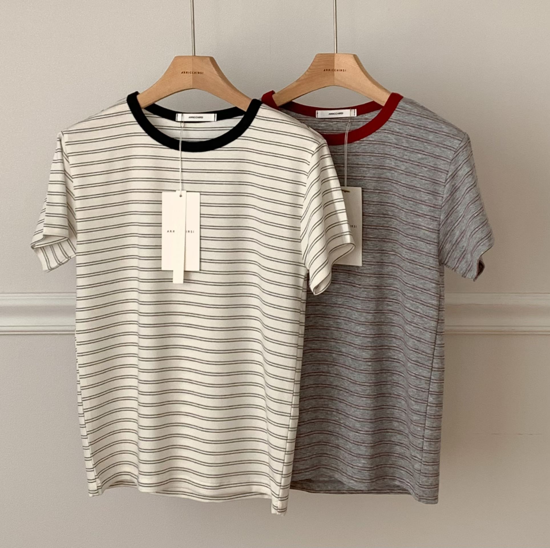 TONEOF/ARRICCHISI韓國東大門直郵女裝新款推薦職業休閑T恤OHENT恤