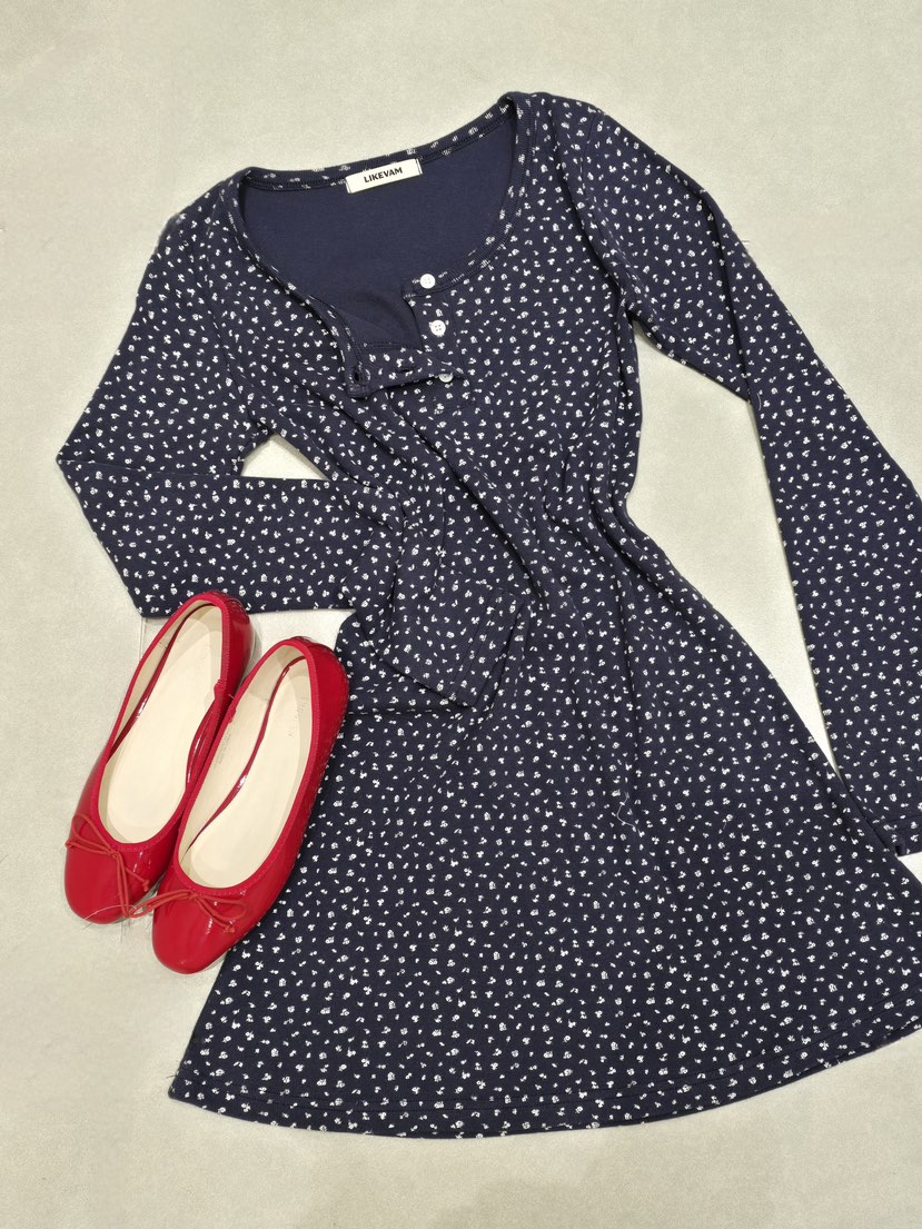 LIKEVAM韓國直郵實拍女裝新款時尚休閑熱賣26春夏職業連衣裙LIKEVAM連衣裙圖色2