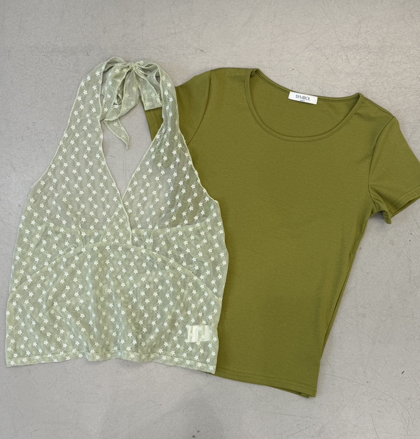 SYMBOL韓國東大門直郵女士新款職業休閑熱賣26春夏套裝兩件套SYMBOL套裝