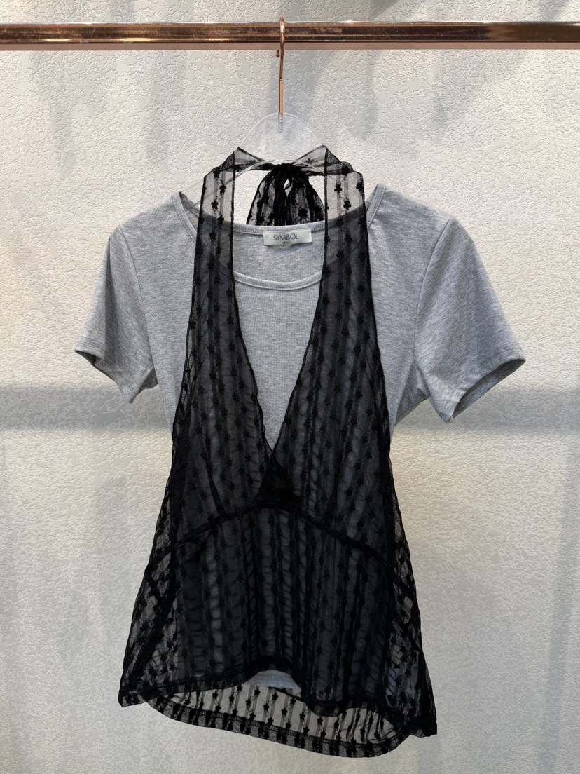 SYMBOL韓國東大門直郵女士新款職業休閑熱賣26春夏套裝兩件套SYMBOL套裝圖色2